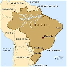 When you think of the country Brazil what first comes to mind?