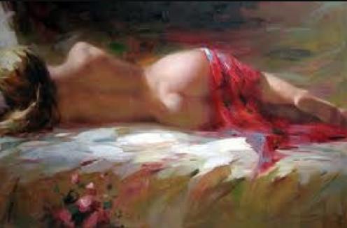 Would you let an artist paint you in the nude?