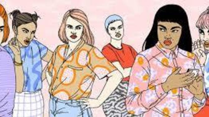 Why do girls stare at other girls?