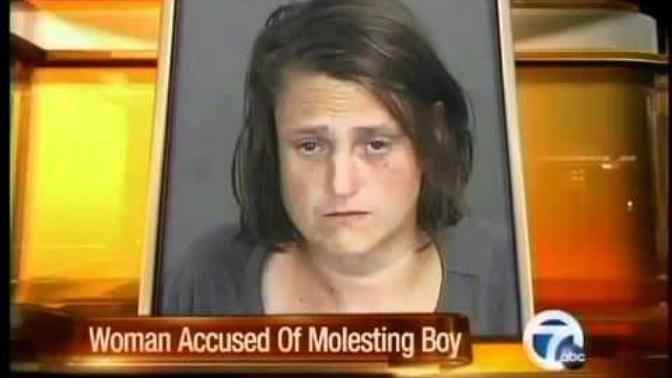 What's your views of this video about a woman accused of molesting her friend's 5 year old son?