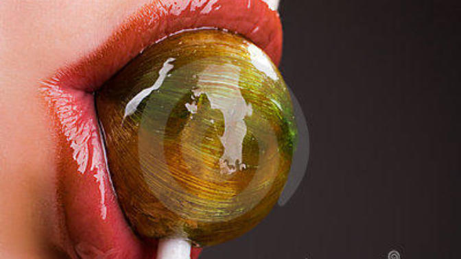 Do you suck or bite candy/lollipops?