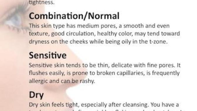 What's your skin type? How do you take care of it?