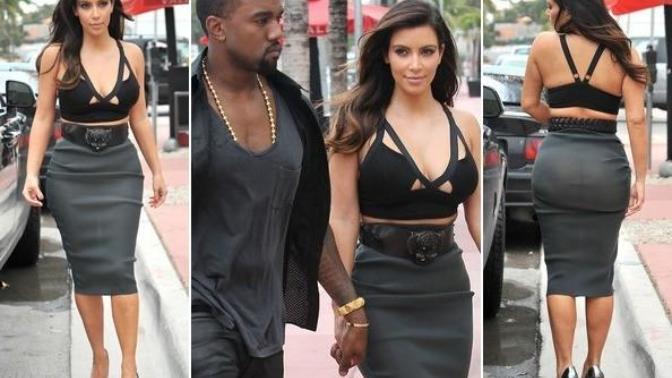 Regardless that this is Kim Kardashian, do you like this sheer skirt?