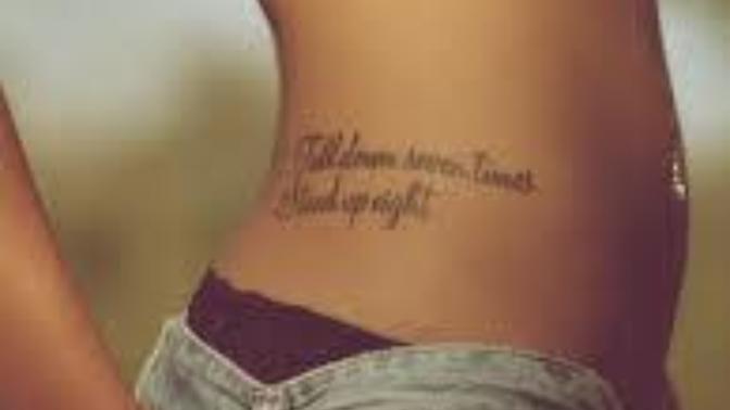 Tattoos on girls?