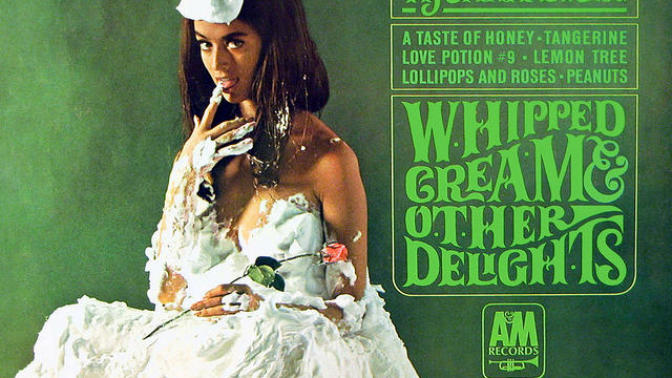 Would you ever cover your SO in whipped cream to recreate this album cover?