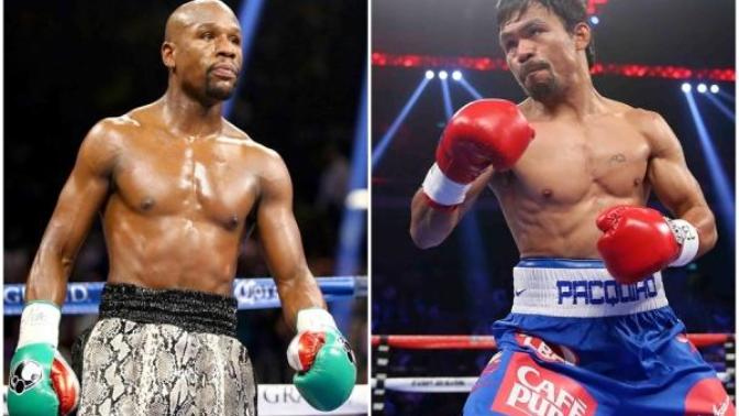 Big Fight Today! Floyd Mayweather vs Manny Pacquiao. Who do you have winning? why?