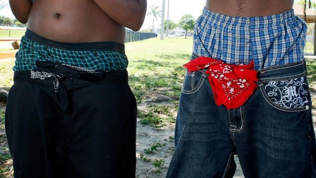 Guys, Why do some guys have their underwear showing above their pants?