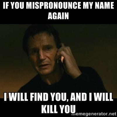 Do people mispronounce your name? Do you correct them?