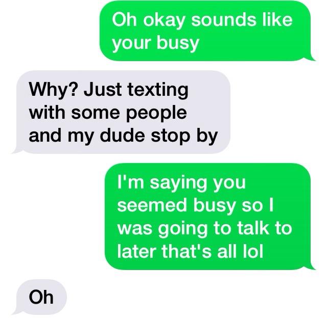 So mad at him, what should I do? I have been talking to this guy for two months now and I thought everything was fine until I texted him last night.