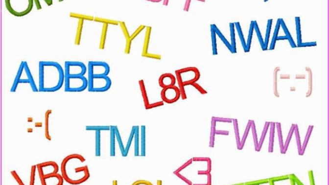 Forum/Texting Abbreviations?