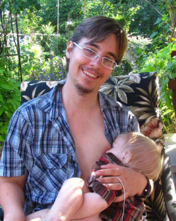 If men don't breast feed, why do they have nipples?
