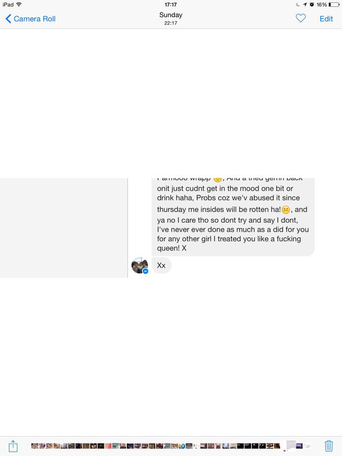 Im heartbroken, my ex is treating me like a door Matt, I love him but I can't do this anymore?( photos of texts )?