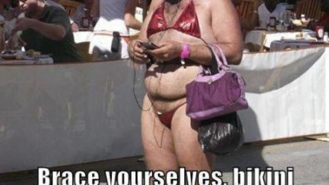 Boys, are you prepared for bikini season?