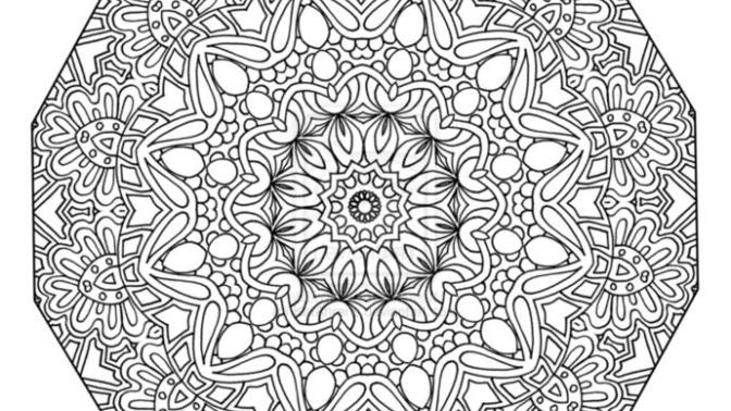 Have you ever drawn a mandala?