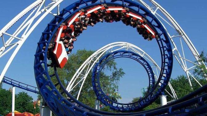 How old were you the first time you rode an upside down roller coaster?