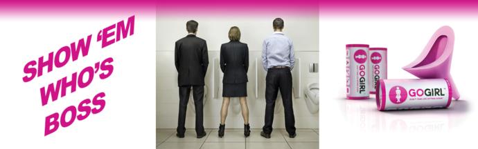 GIRLS can now pee standing up!?