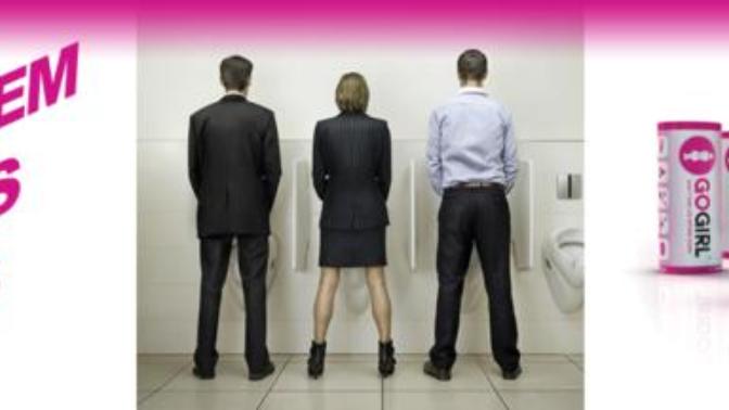 GIRLS can now pee standing up?