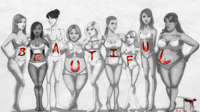 Girls, What body type are you (SEE IMAGE FOR REFERENCE)?