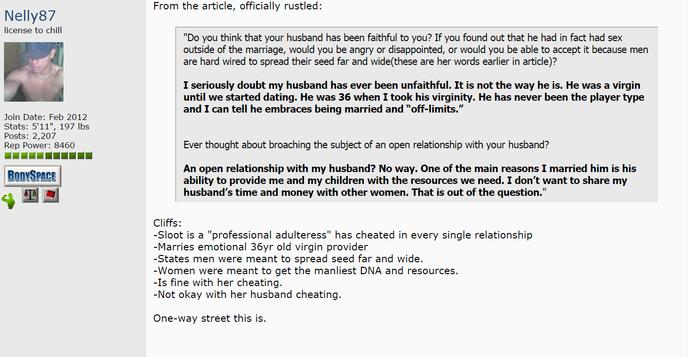 Are a large majority of men being cuckolded today?