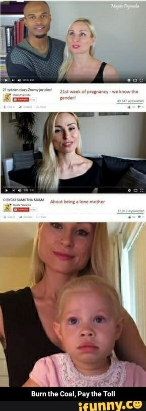Once you go black, you're a single mom?