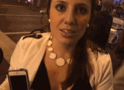 Read this Feminist's facial expression for me please (animated image) ?