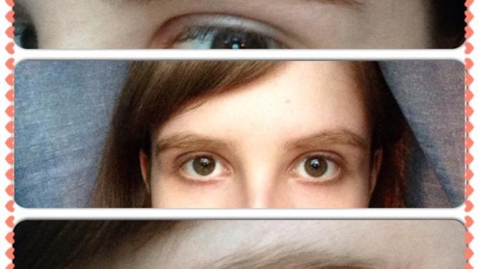 Guys, would you date a girl with patchy eyebrows like this?