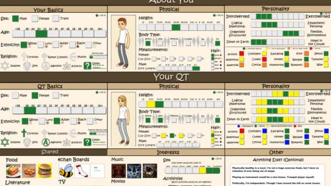Girls, based off this info graph about me, would you be willing to date me?