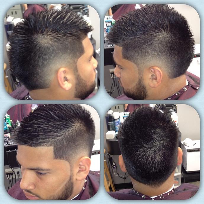 Would I look like a porcupine with this haircut?