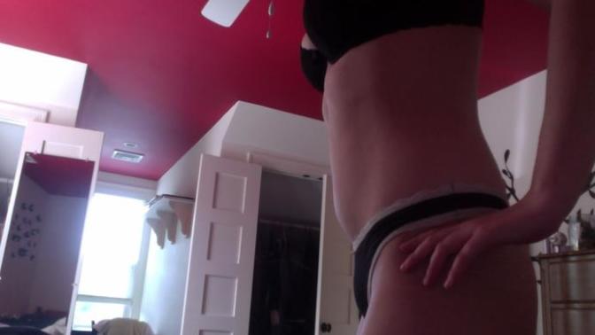 Guys, I'm not overweight, but my stomach isn't perfectly flat, so I'm self-conscious?