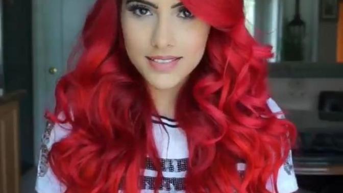 What color should I dye my hair? Red, purple or blue?