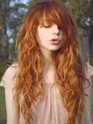 Which hair color would look better on a pale girl with dark blue eyes?