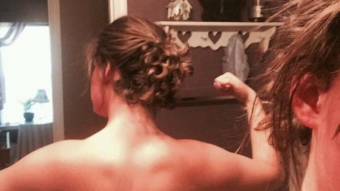 Back muscles on women? Yes, no?