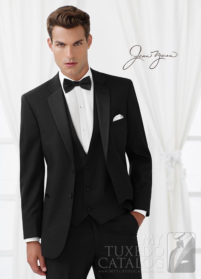 What color tux looks best on the groom? Bowtie or tie? Vest or no vest ...