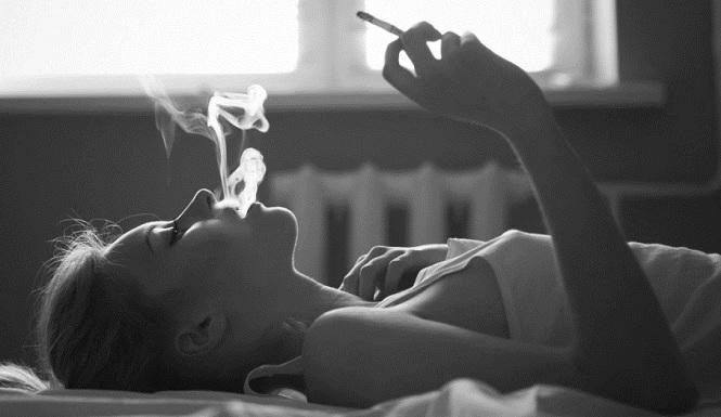 Why is it nice to smoke after sex?