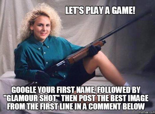 POST A GLAMOUR SHOT?