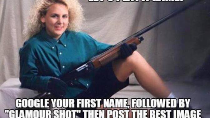 POST A GLAMOUR SHOT?