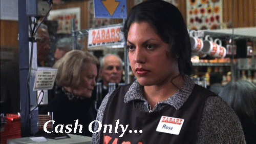 How do you feel when a cashier at a store is not smiling when they are ringing you up?
