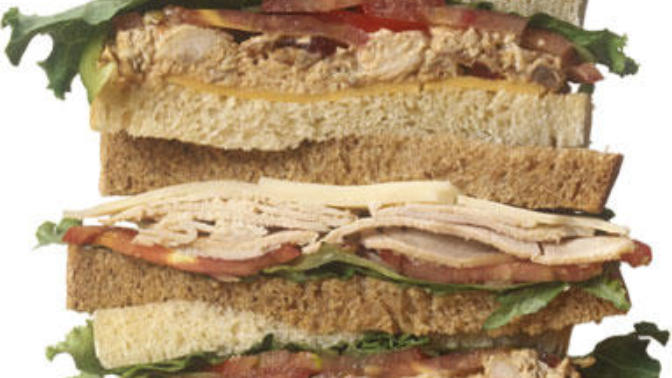 List your sandwich?