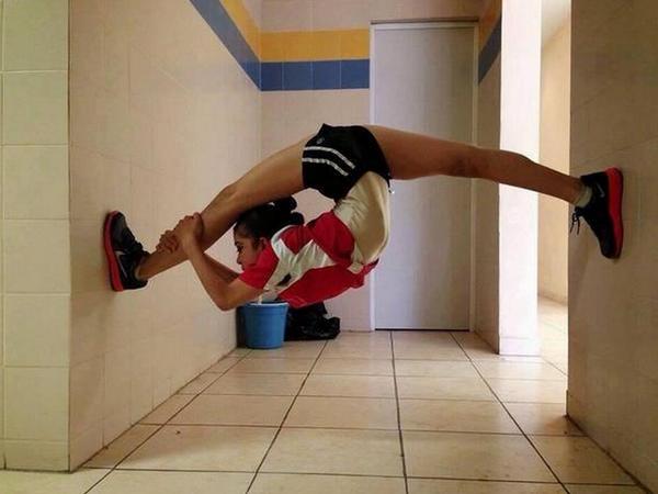 How flexible are most girls?