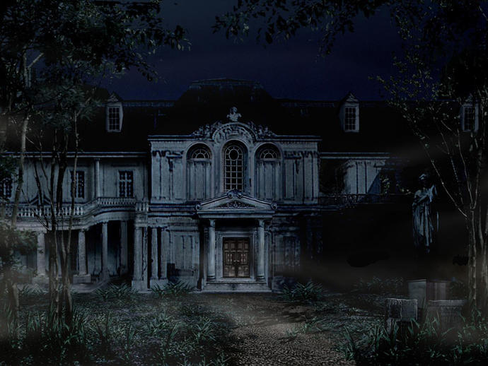 Which one of the following two video game mansions would you get terrified of more?