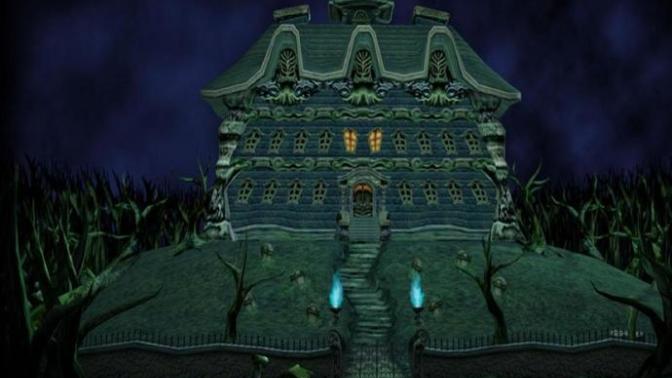 Which one of the following two video game mansions would you get terrified of more?