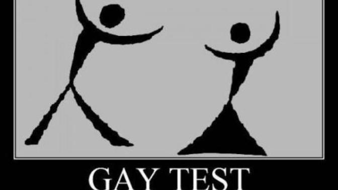 Just for fun! Gay test?