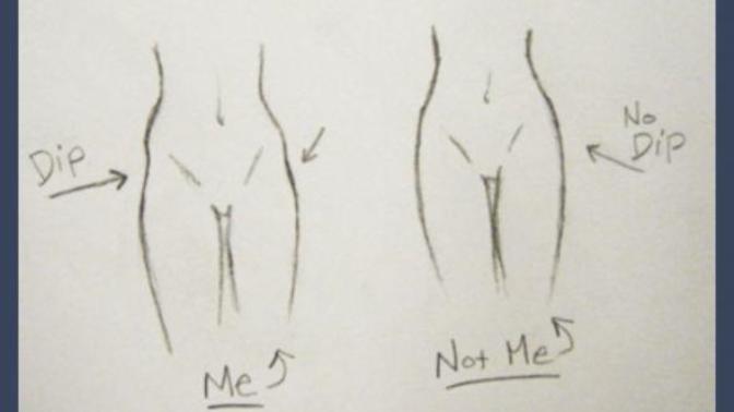 Are hip dips really that unattractive?