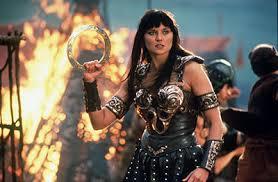 Who had a crush on Xena warrior princess?