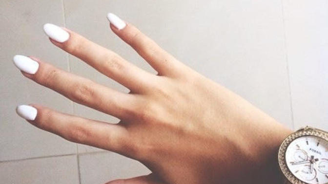 Guys, what do you think about white nail polish on girls?