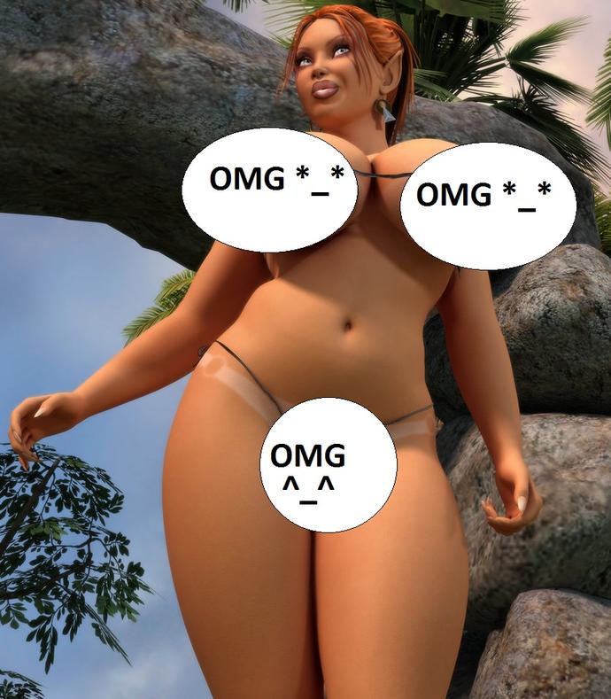 How would you ladies realistically react if all men on earth mysteriously turned into voluptuous women?