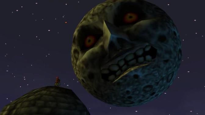 If there was the creepy moon from Legend of Zelda Majora's Mask existing in real life about to end the world, only giving you 3 days left to live?