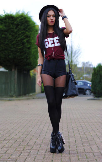 Lace tights with shorts. Hot or Not? - GirlsAskGuys