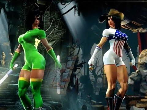 Which female video game fighting character do you think has sexier legs, Chun Li from Street Fighter or Orchid from Killer Instinct?