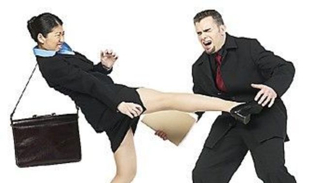 Girls, have you ever kicked a guy between the legs?